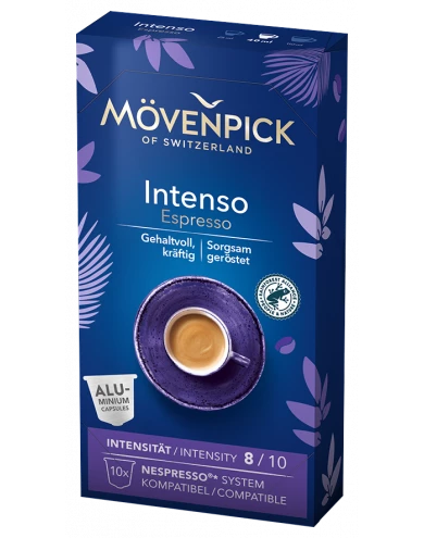 Mövenpick Intenso Espresso 10 капсулы a 5,7 грамм оптом